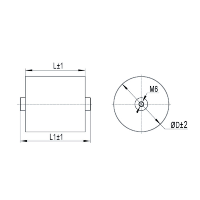 Kapasitor Snubber/Resonat seri WST (Tipe Aksial)