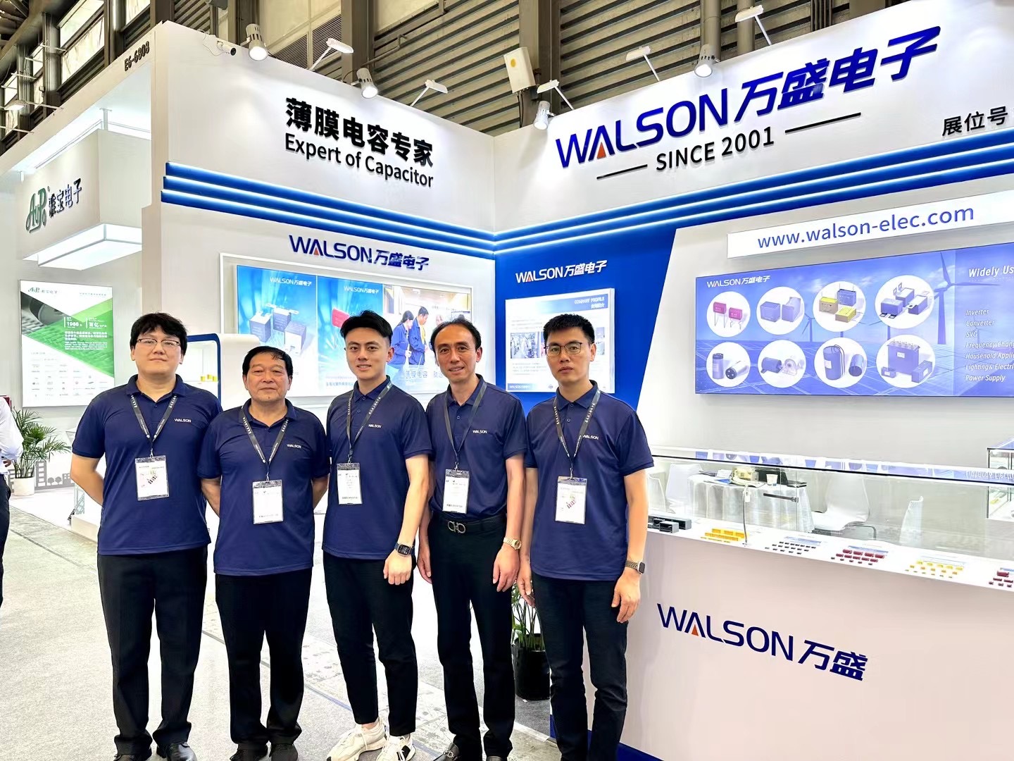 WALSON menghadiri electronica China (Shanghai) 2024
